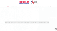 Desktop Screenshot of cerramientosalbacete.com